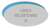 Logo Gwen Secrétaire à Guichen